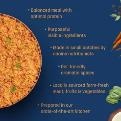 Sara's Wholesome Mutton Biryani Wet Dog Food Human-Grade