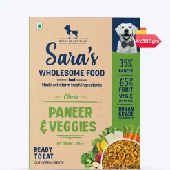 Sara's Wholesome Paneer & Veggies Vegetarian Dog Food