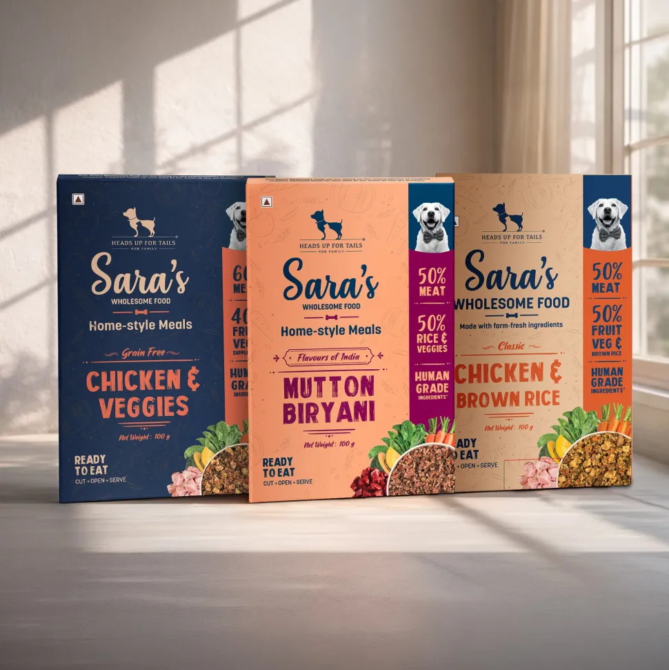Sara’s Wholesome Trial Pack of 3 (100 Gm each)