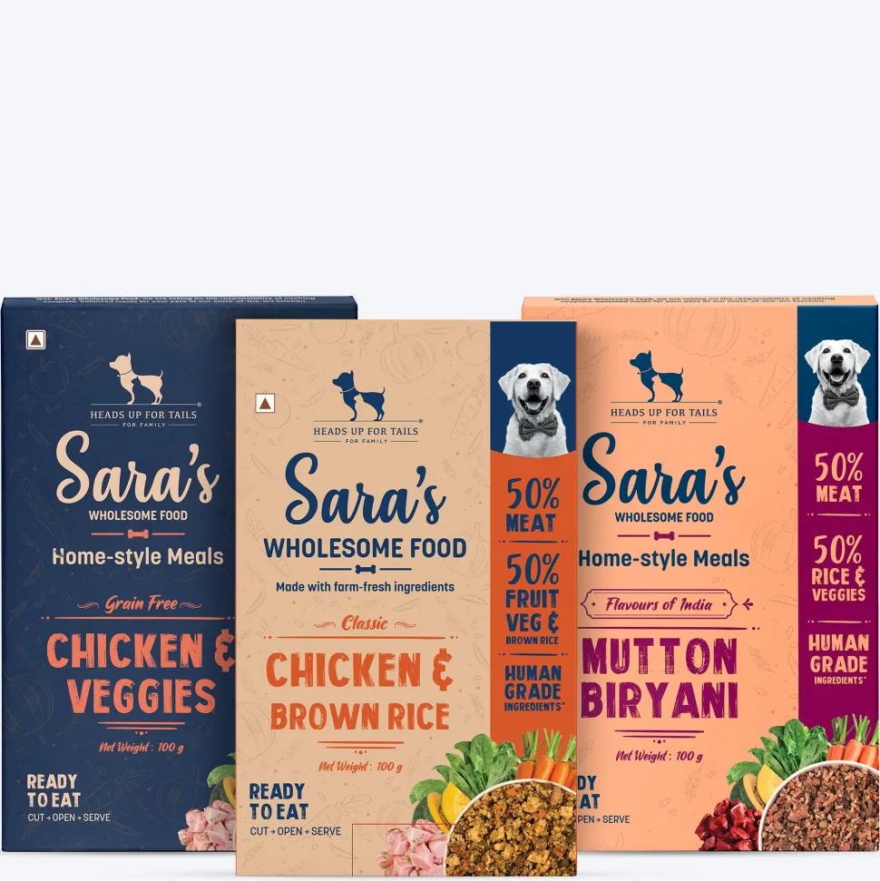Sara’s Wholesome Trial Pack of 3 (100 Gm each)