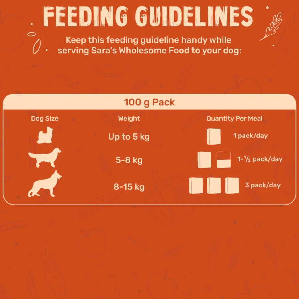 Sara’s Wholesome Trial Pack of 3 (100 Gm each)