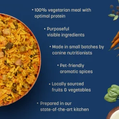 Sara's Wholesome Vegetable Biryani Wet Dog Food Vegetarian