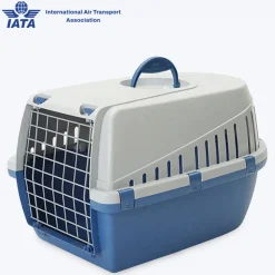 Savic Trotter 1 - Dog & Cat Carrier - Atlantic Blue - 19 x 13 x 12 inch - Holds up to 5 kg