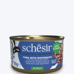 Schesir 51% Tuna With Whitebaits Wet Cat Food - 85 g