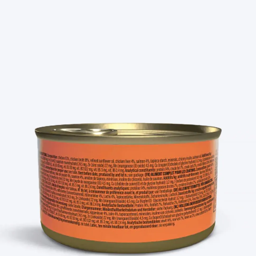 Schesir Baby Chicken With Salmon In Broth Wet Food For Kitten - 70 gm