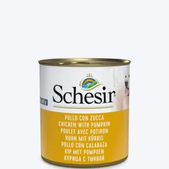 Schesir 46% Chicken with Pumpkin Gravy Wet Dog Food - 285 g