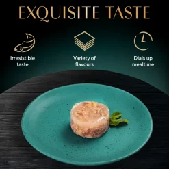Sheba Deluxe Premium (1+ Years) Succulent Chicken Breast in Gravy Adult Wet Cat Food - 85 gm Packs