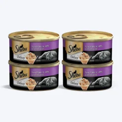 Sheba Deluxe Premium (1+ Years) Tuna Fillets in Jelly Adult Wet Cat Food - 85 g - Pack