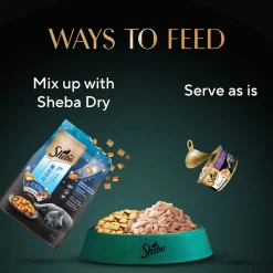 Sheba Deluxe Premium (1+ Years) Tuna Fillets in Jelly Adult Wet Cat Food - 85 g - Pack