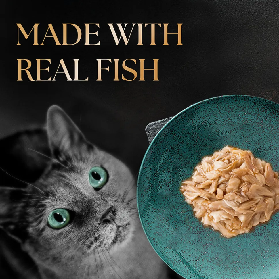 Sheba Deluxe Premium (1+ Years) Tuna Fillets in Jelly Adult Wet Cat Food - 85 g - Pack