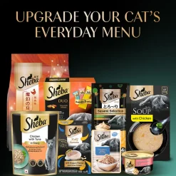 Sheba Fish With Dry Skipjack Flake Adult Cat Wet Food - 35 gm Packs