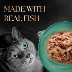 Sheba Fish With Dry Skipjack Flake Adult Cat Wet Food - 35 gm Packs