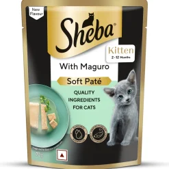 Sheba Maguro Pate Wet Food For Kitten - 70 gm