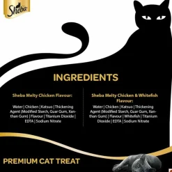 Sheba Melty Premium Sasami Selection Chicken Flavour Lickable Creamy Cat Treat - 48 gm Packs