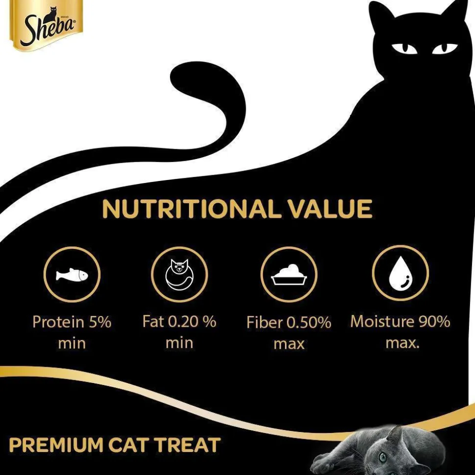 Sheba Melty Premium Sasami Selection Chicken Flavour Lickable Creamy Cat Treat - 48 gm Packs