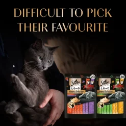 Sheba Melty Sasami Selection Chicken & Chicken & Whitefish Flavors Cat Treats - 240 gm (20 x 12gm)
