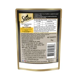 Sheba Rich Premium (1+ Years) Tuna Pumpkin & Carrot In Gravy Adult Wet Cat Food - (28 x 70gm)