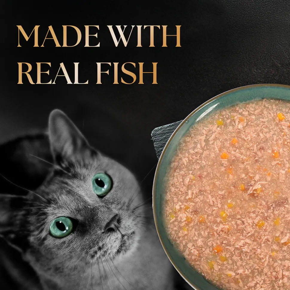 Sheba Rich Premium (1+ Years) Tuna Pumpkin & Carrot In Gravy Adult Wet Cat Food - (28 x 70gm)