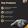 Sheba Rich Premium Adult (1+ Years) Fish with Sasami Flavour Wet Cat Food - (12 x 35gm)