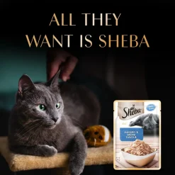 Sheba Rich Premium Adult (1+ Years) Maguro & Bream Flavour Wet Cat Food - 35 g - Packs