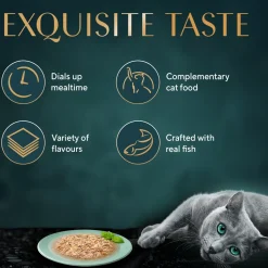Sheba Rich Premium Chicken With Tuna In Gravy Adult Wet Cat Food - 70 gm Packs
