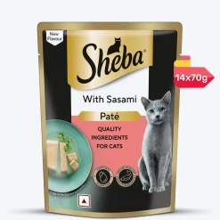 Sheba Sasami Pate Wet Food For Adult Cat - 70 gm