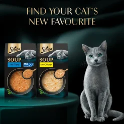 Sheba Soup With Chicken Wet Food For Cat - 40 gm x 4 pcs