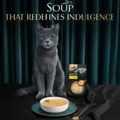 Sheba Soup With Chicken Wet Food For Cat - 40 gm x 4 pcs