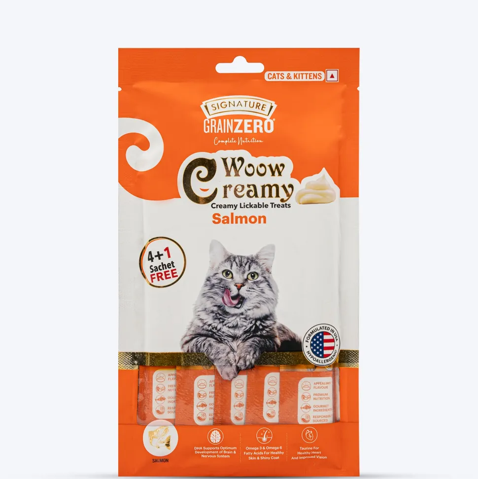 Signature & Gnawlers Salmon Special Treat Combo For Cat