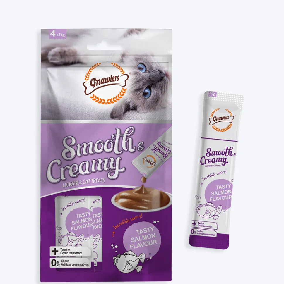 Signature & Gnawlers Salmon Special Treat Combo For Cat