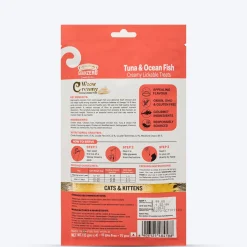 Signature Grain Zero Woow Creamy Tuna & Ocean Fish Lickable Treats For Cat & Kitten - 75 g