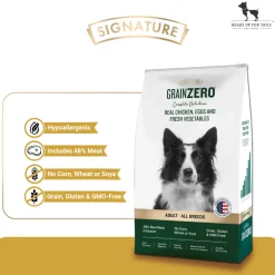 Signature Grain Zero Adult Dry Dog Food