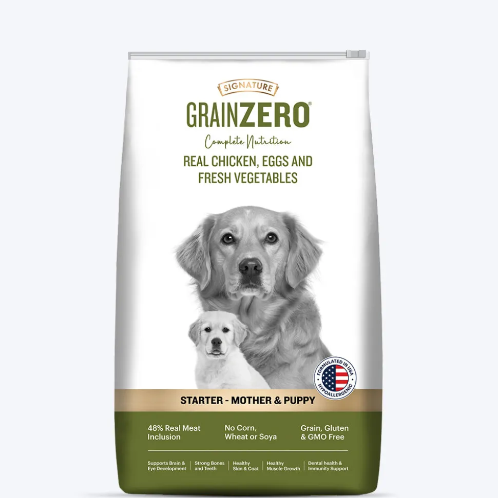 Signature Grain Zero Starter Food For Mother & Puppy - All Breed Formula