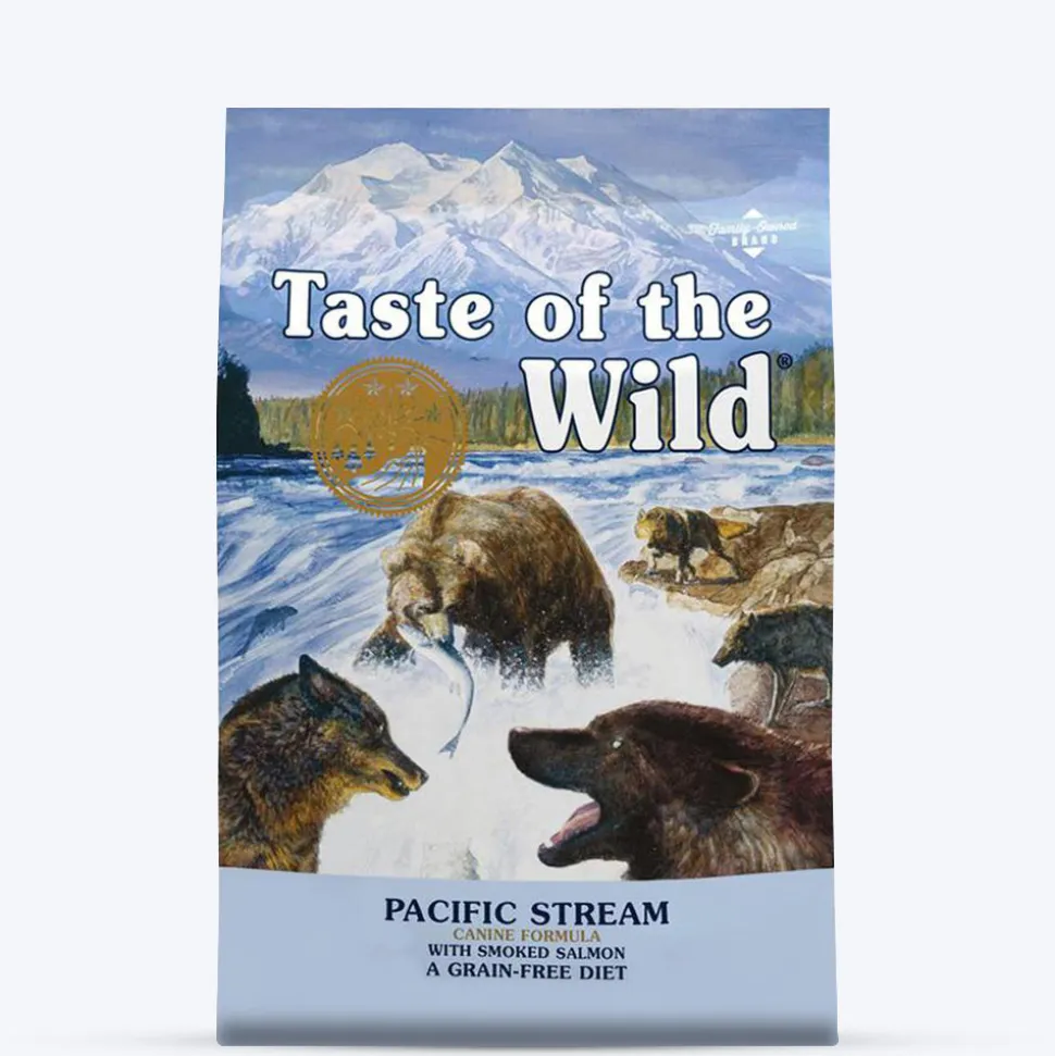 Taste of the Wild Pacific Stream Canine Formula Grain Free Adult Dry Dog Food - Smoked Salmon
