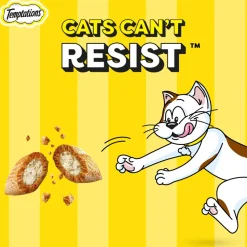 Temptations Crunchy Cat Treat Tasty Chicken Flavour - 85 g