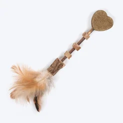 TLC Matatabi Whisker Teaser Toy For Cat With Catnip - Brown