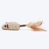 TLC Wiggle Mouse Matatabi Toy For Cat - Beige