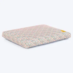 TLC Abstract Doodle Flat Haven Bed For Dog - Beige
