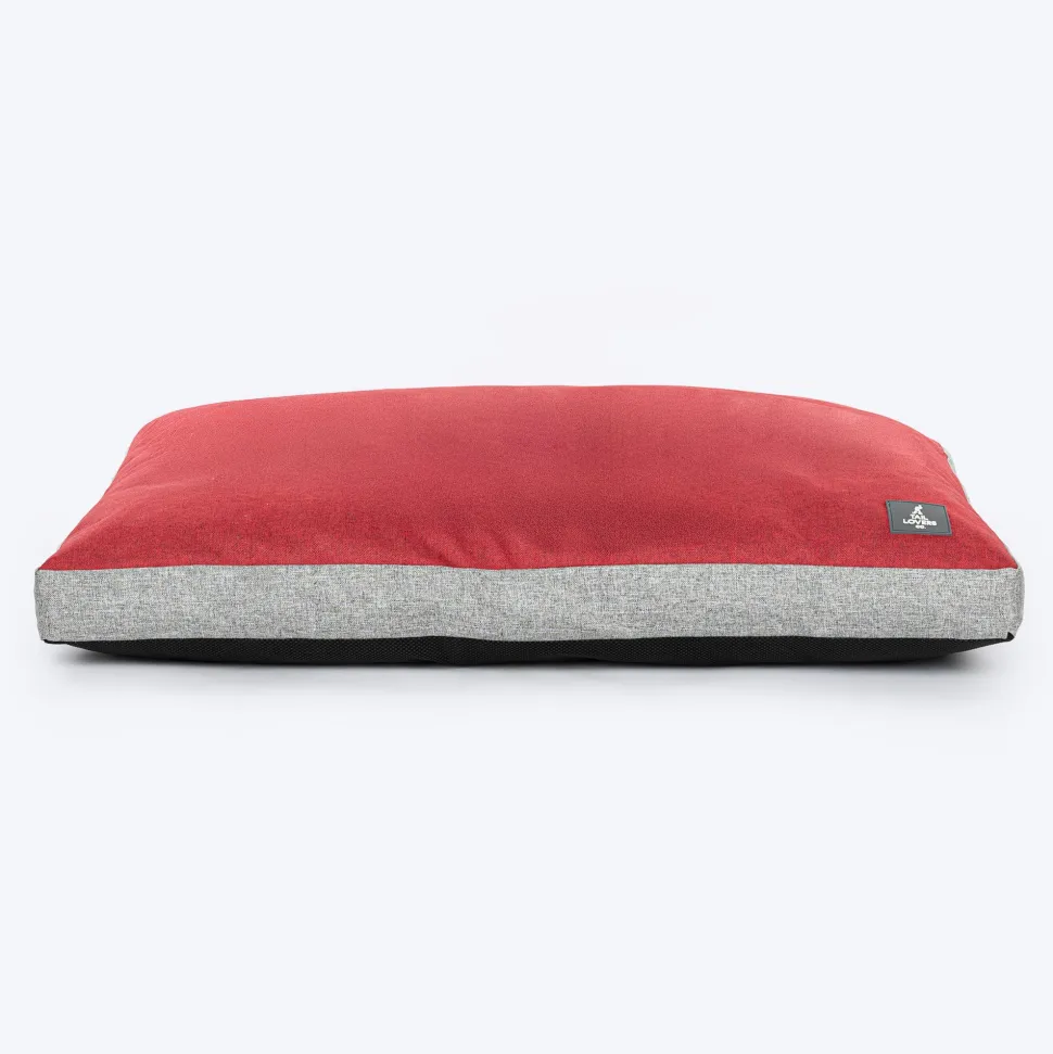 TLC Flat Haven Bed For Dog - Red