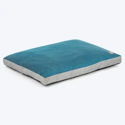 TLC Flat Haven Bed For Dog - Teal Blue