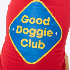 TLC Good Doggie Club T-Shirt For Dog - Red