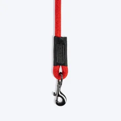 TLC Melange Rope Leash For Dog - Red