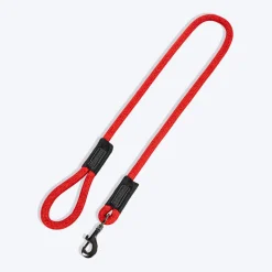TLC Melange Rope Leash For Dog - Red