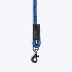 TLC Melange Rope Leash For Dog - Blue