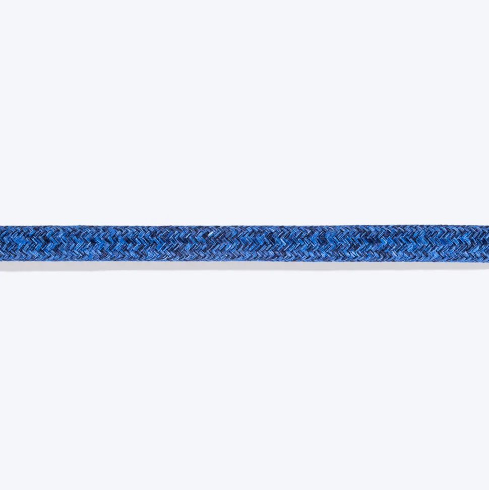 TLC Melange Rope Leash For Dog - Blue