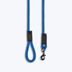 TLC Melange Rope Leash For Dog - Blue