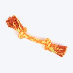 TLC Mighty Tug Rope Toy For Dog - Orange & Yellow