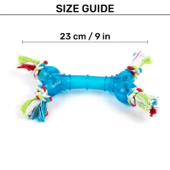 TLC Multi Material 4 Knot Rope Toy For Dog - Assorted