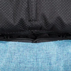 TLC Nesting Nook Bed For Dog - Aqua Blue