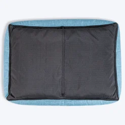 TLC Nesting Nook Bed For Dog - Aqua Blue